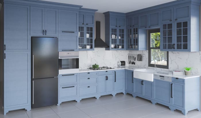 Painting Kitchen Cabinet Doors Different Color Than Frame