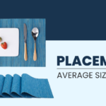 average placemat size