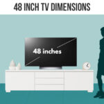 48 inch tv dimensions