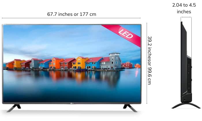 80 Inch TV Dimensions Will It Fit In Your Space 50-inch-tv-dimensions-how-big-is-a-50-inch-tv-wepc