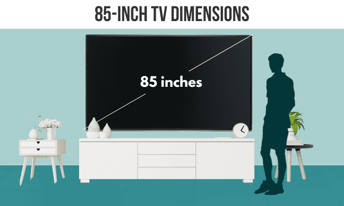 85-Inch TV Dimension