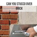 can you stucco over brick