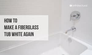 how to make a fiberglass tub white again