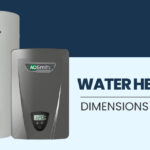 water heater dimensions