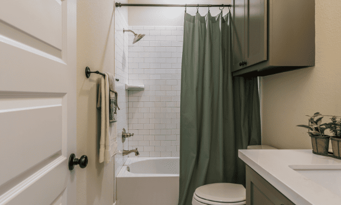 Cotton-shower-curtains